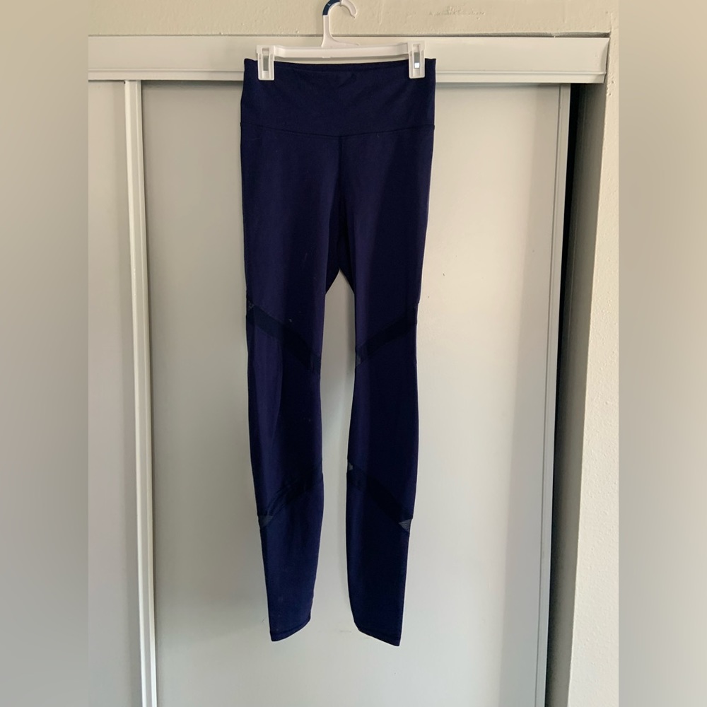 Old Navy Blue Mesh Leggings